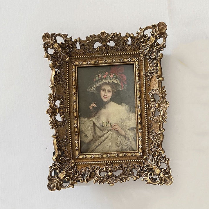 Old World Floral Filigree Frame