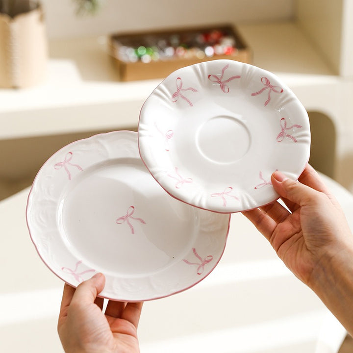 Petal Pink Bow Ceramic Collection