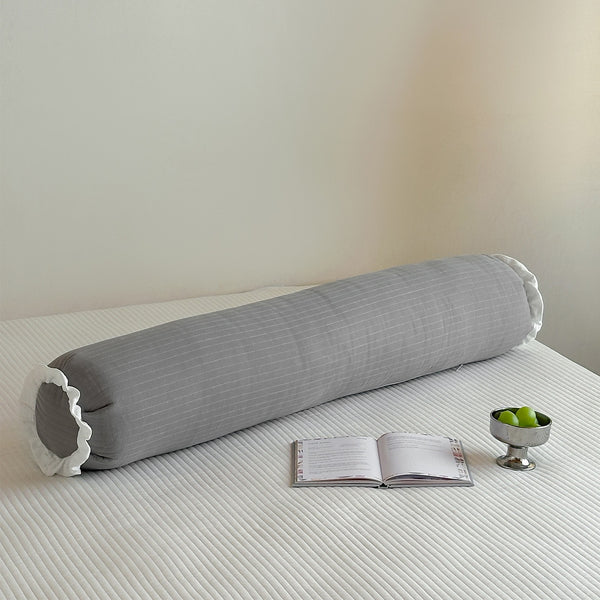 Pastel Frill Bolster Pillow