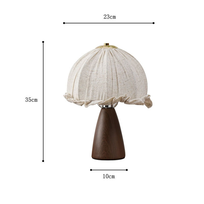 Linen Pleat Glow Lamp