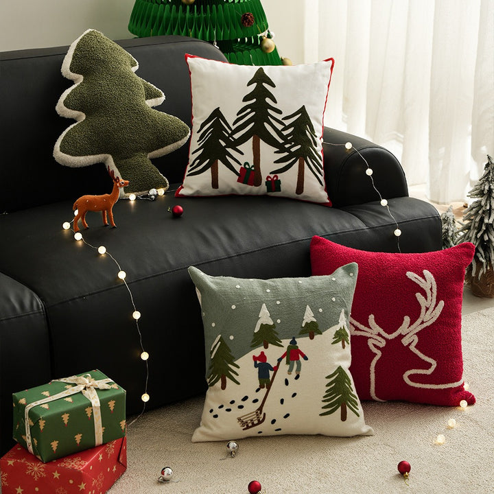 Winter Holiday Cushion