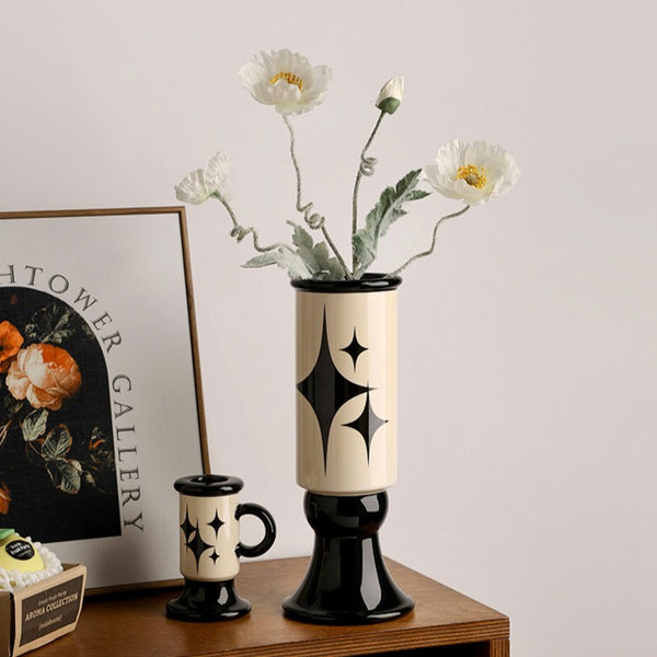 Vintage Galaxy Ceramic Vase