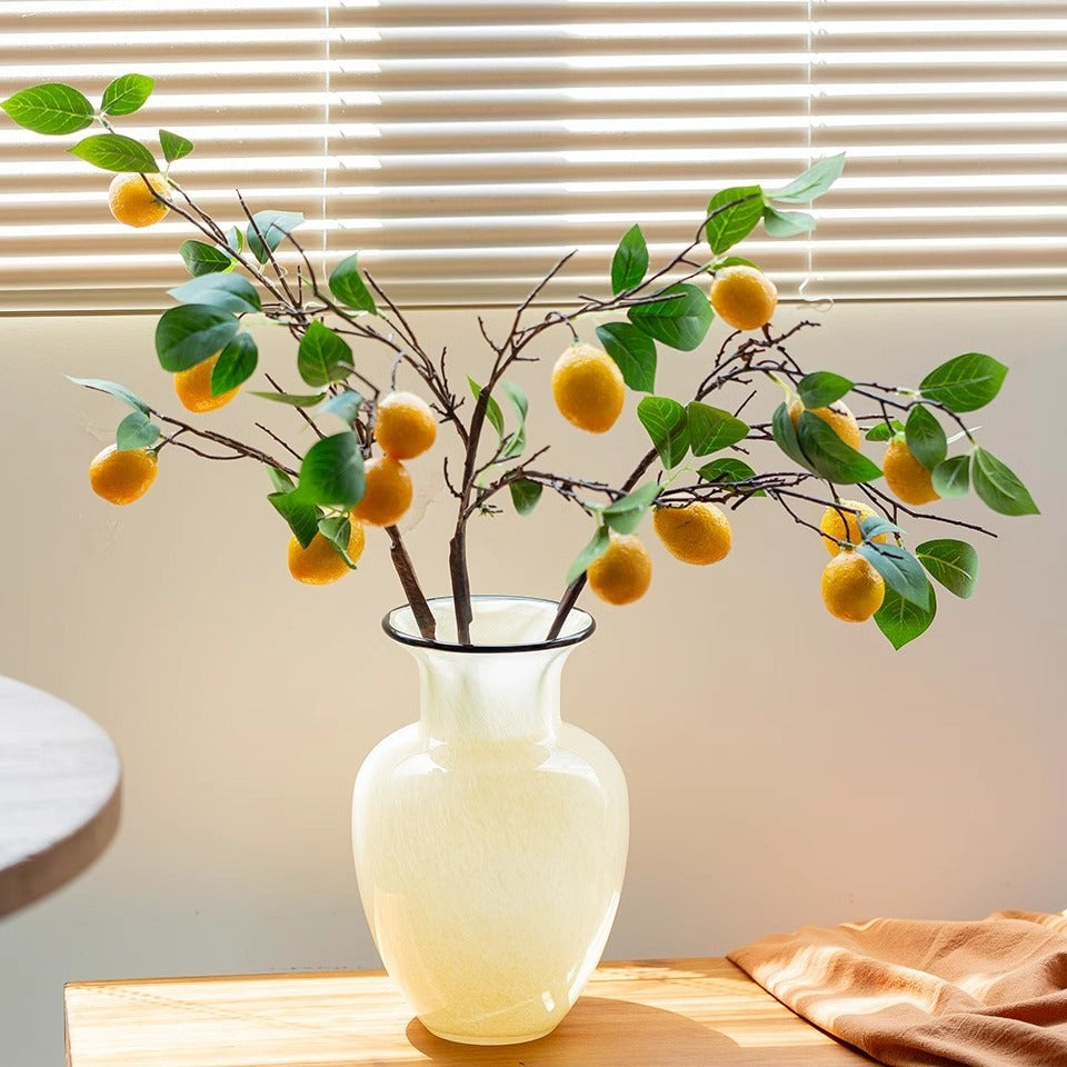 Ethereal Glow Glass Vase Collection
