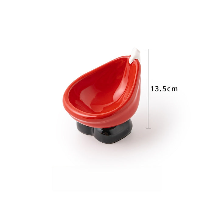 Tilted Dewdrop Pet Bowl