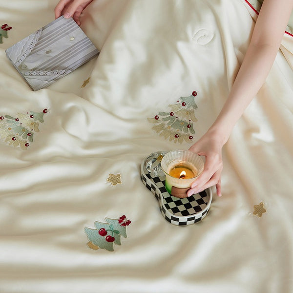 Xmas Tree Lyocell Summer Blanket