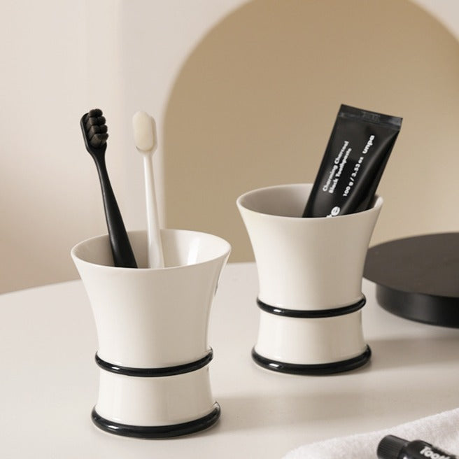 French Skirt Toothbrush Holder