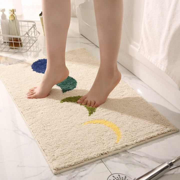 Moon Phase Stroll Bath Mat