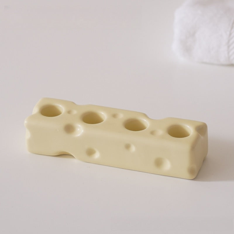 Cheddar Cheese Tooth Brush Holder