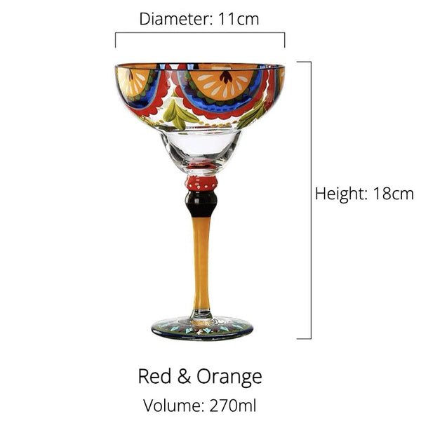 Milan Spark Cocktail Glass Set