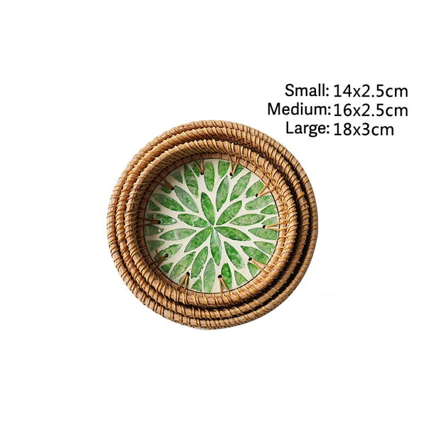 Coastal Breeze Shell Tray Set