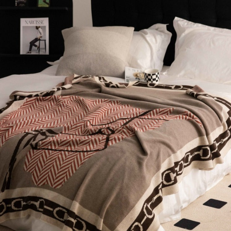 Steed Silhouette Throw