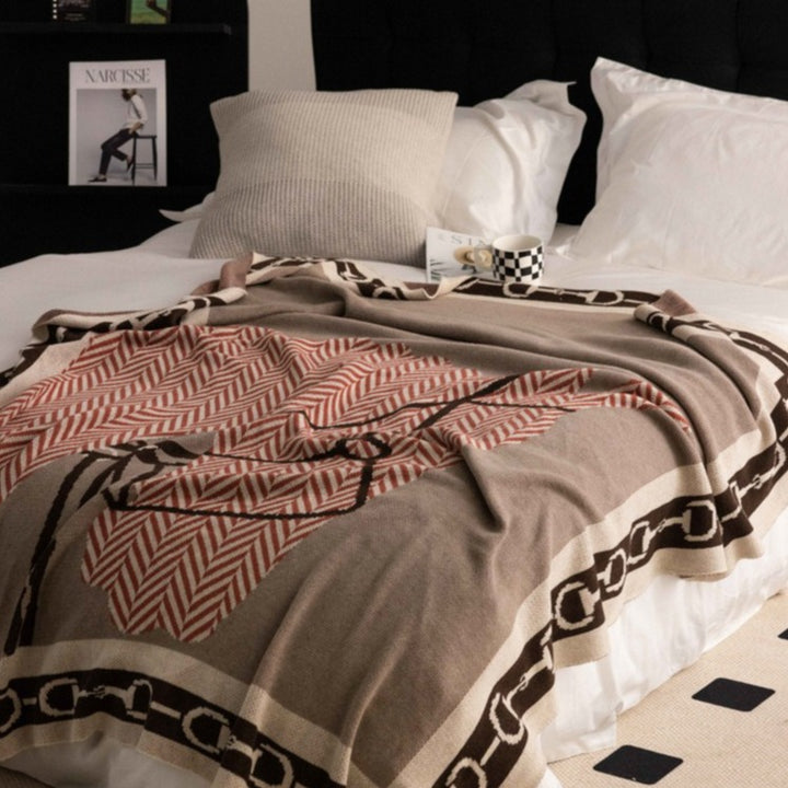 Steed Silhouette Throw