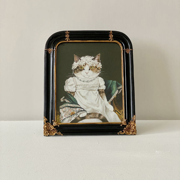 French Ornate Curved Photo Frame