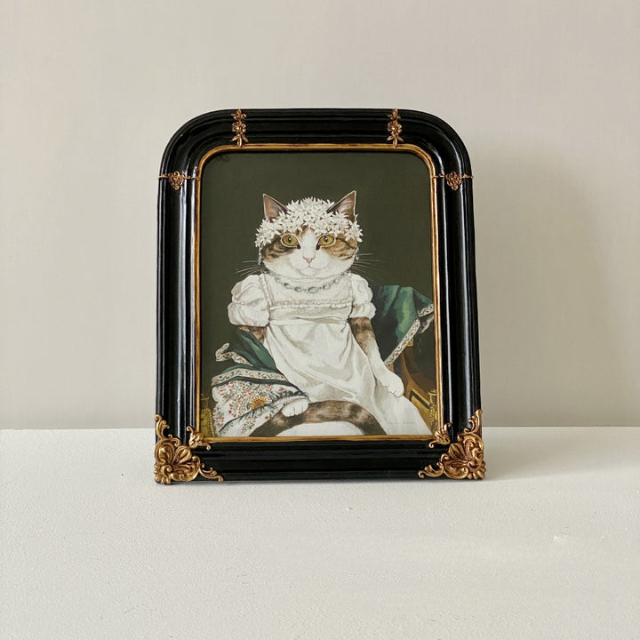 French Ornate Curved Photo Frame