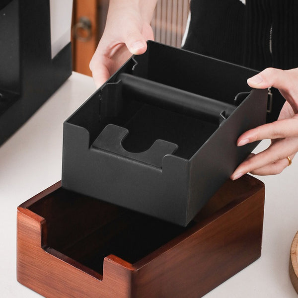 The Daily Grind Wooden Knock Box