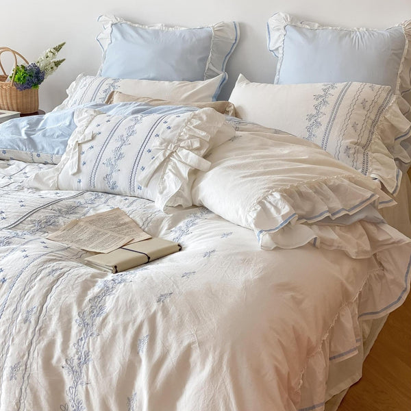 Blue Land Bedding Set