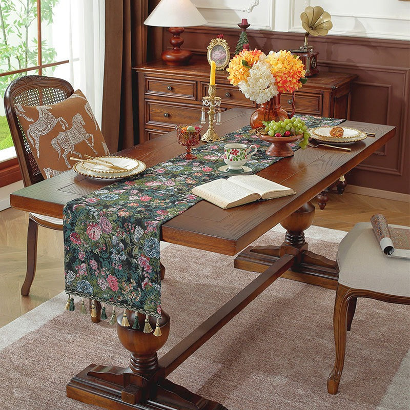 Mossy Green Table Runner
