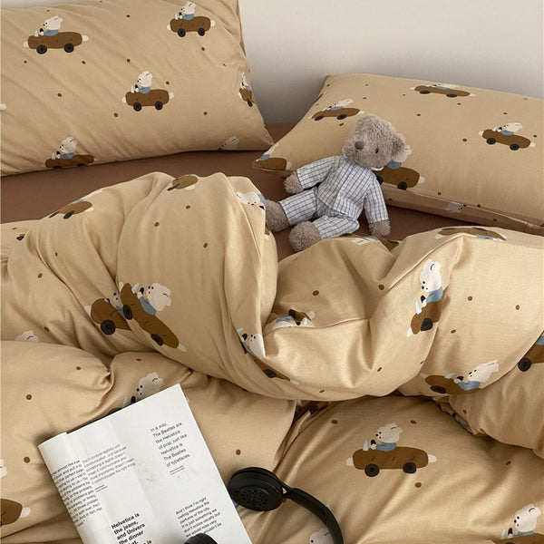 Floor It Puppy Bedding Set