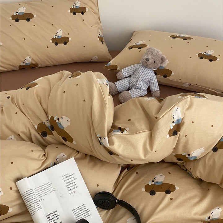 Floor It Puppy Bedding Set