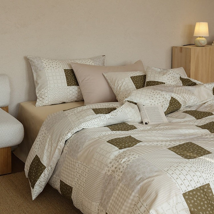 Spring Patchwork Bedding Set
