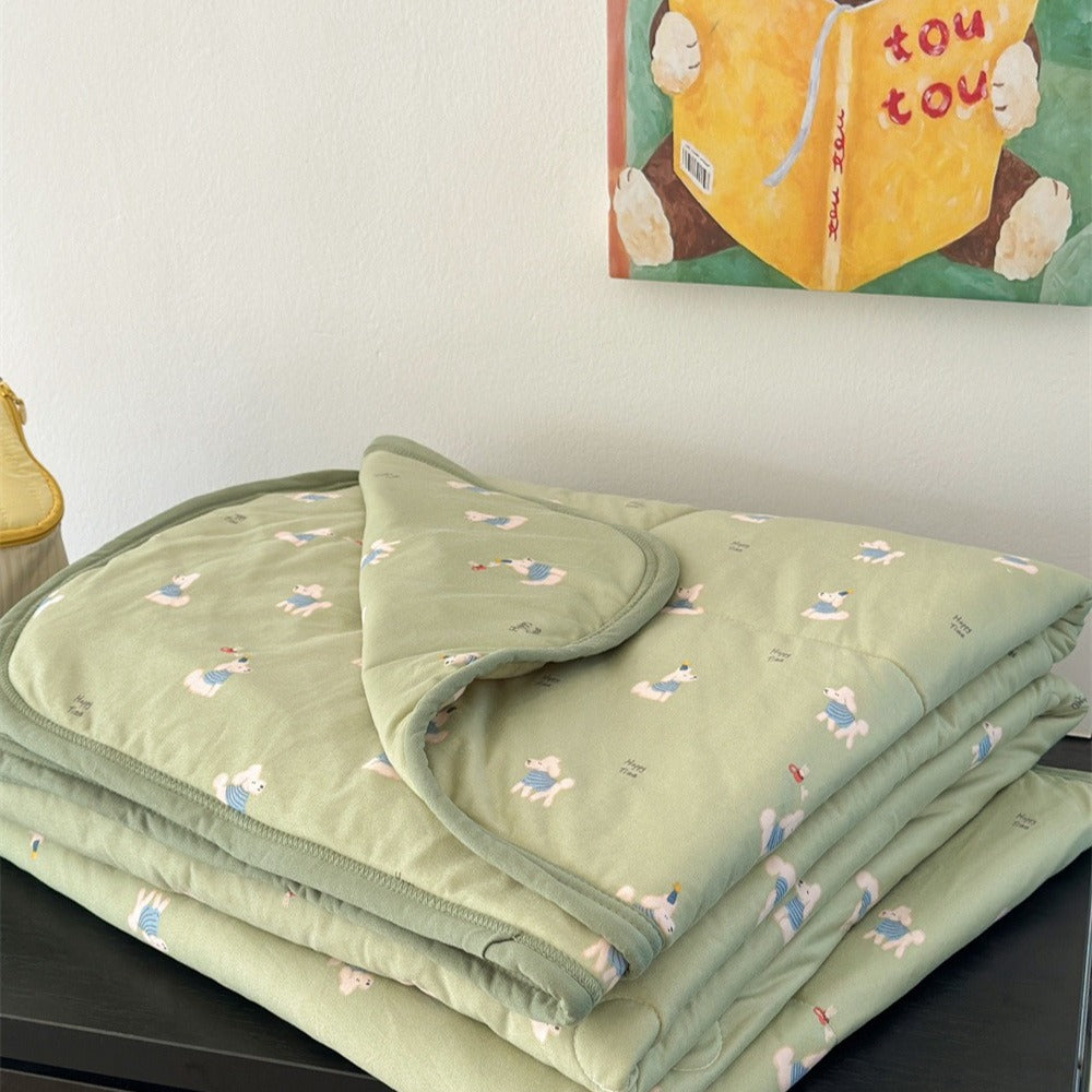 Puppy Pal Summer Quilted Blanket