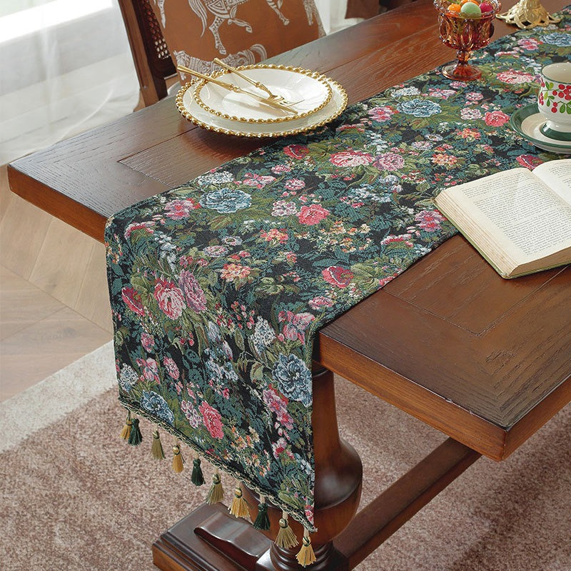 Mossy Green Table Runner