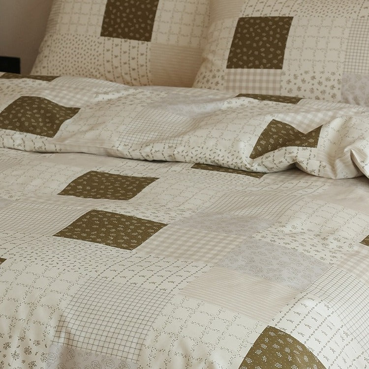 Spring Patchwork Bedding Set