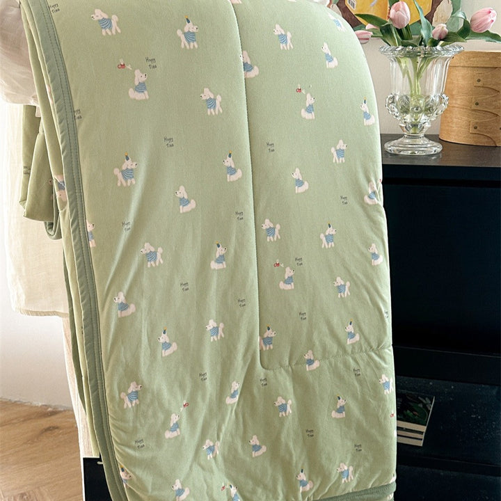 Puppy Pal Summer Quilted Blanket