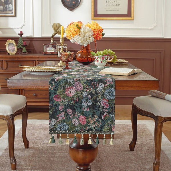 Mossy Green Table Runner