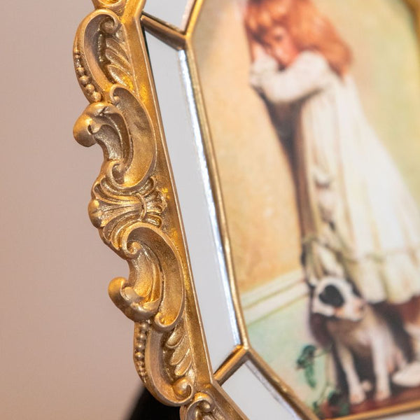 Baroque Mirrored Ornate Frame