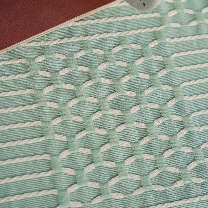 Vintage Geo Weave Tablecloth