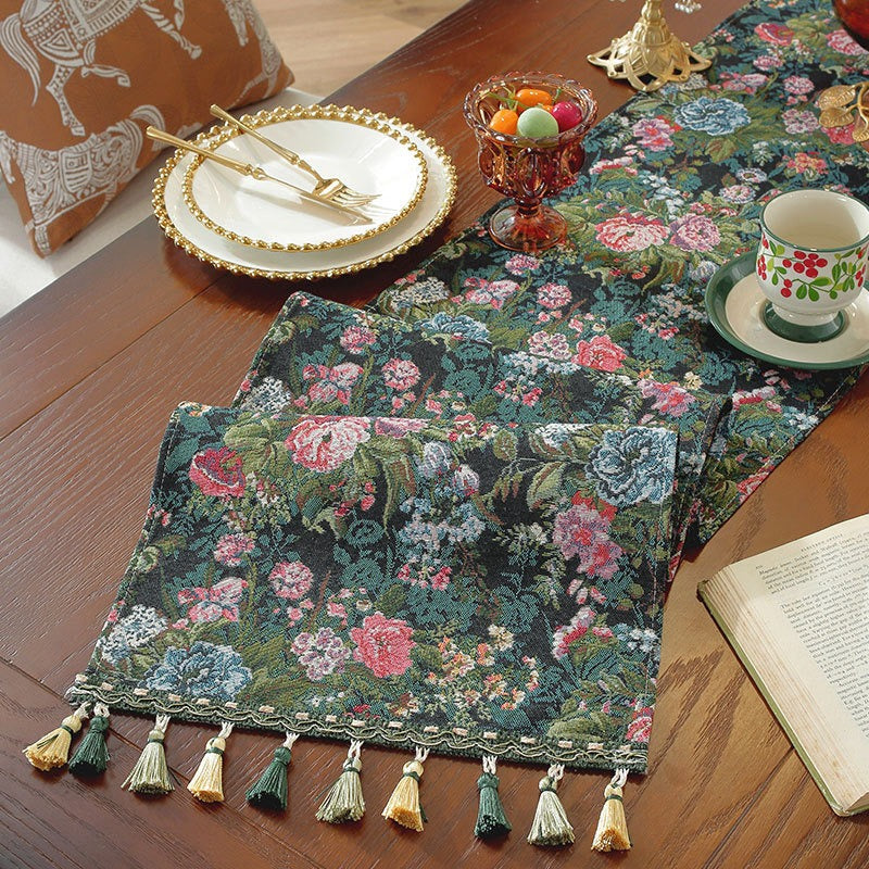 Mossy Green Table Runner