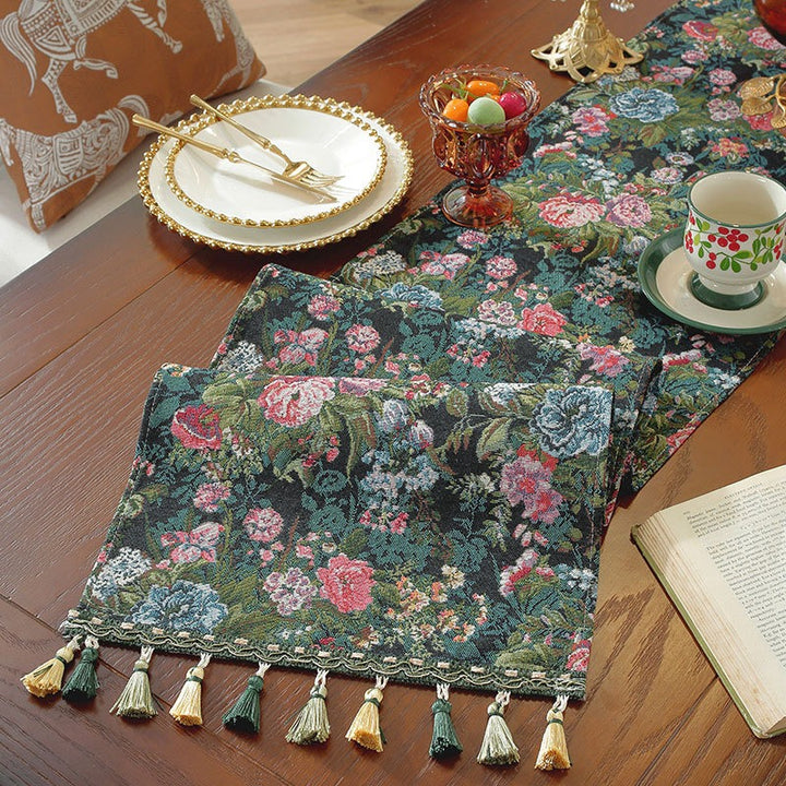 Mossy Green Table Runner