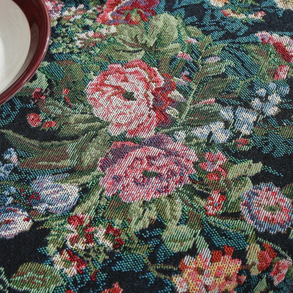 Mossy Green Round Tablecloth