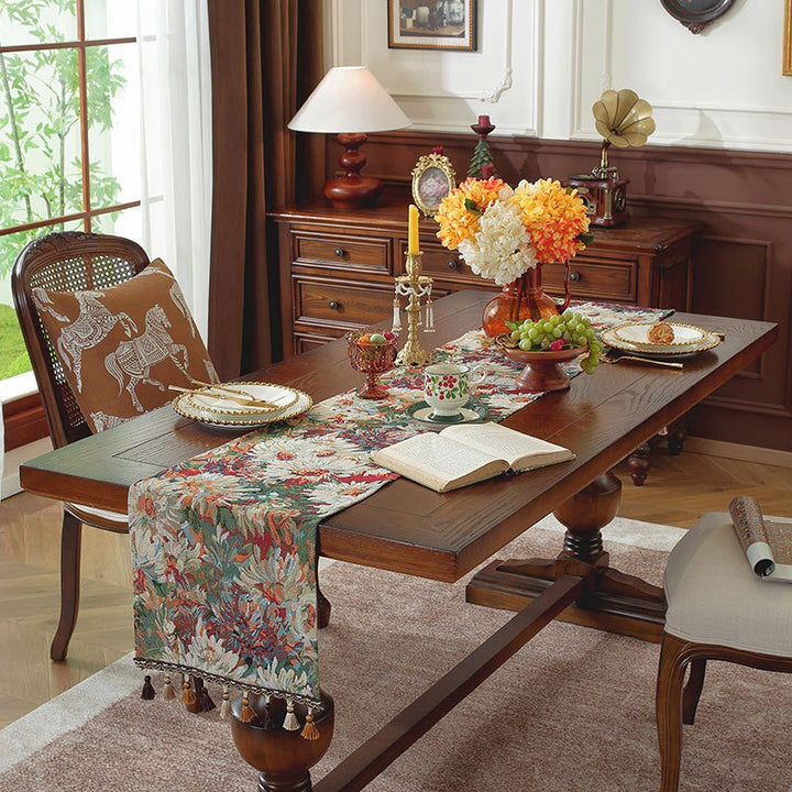 Colourful Petal Table Runner