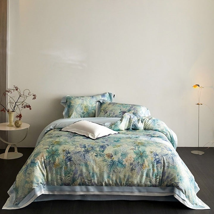 Oceanic Garden Lyocell Bedding Set