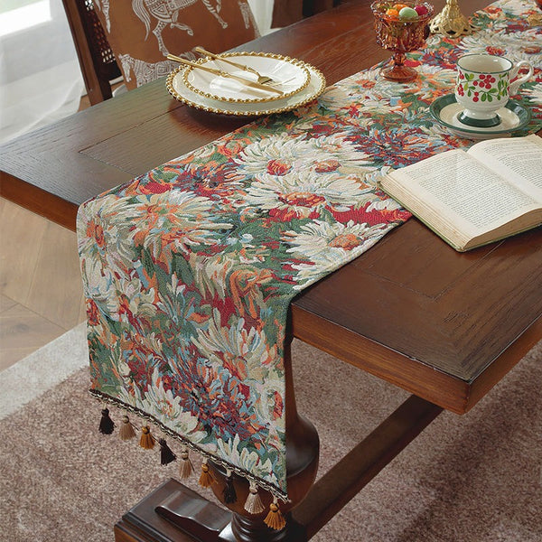 Colourful Petal Table Runner