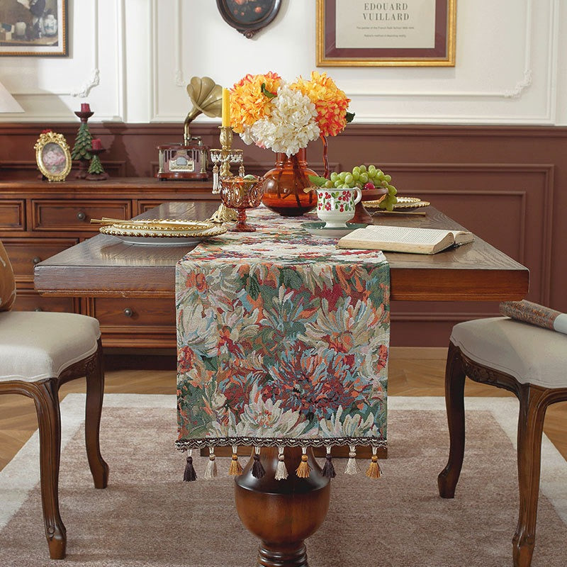 Colourful Petal Table Runner