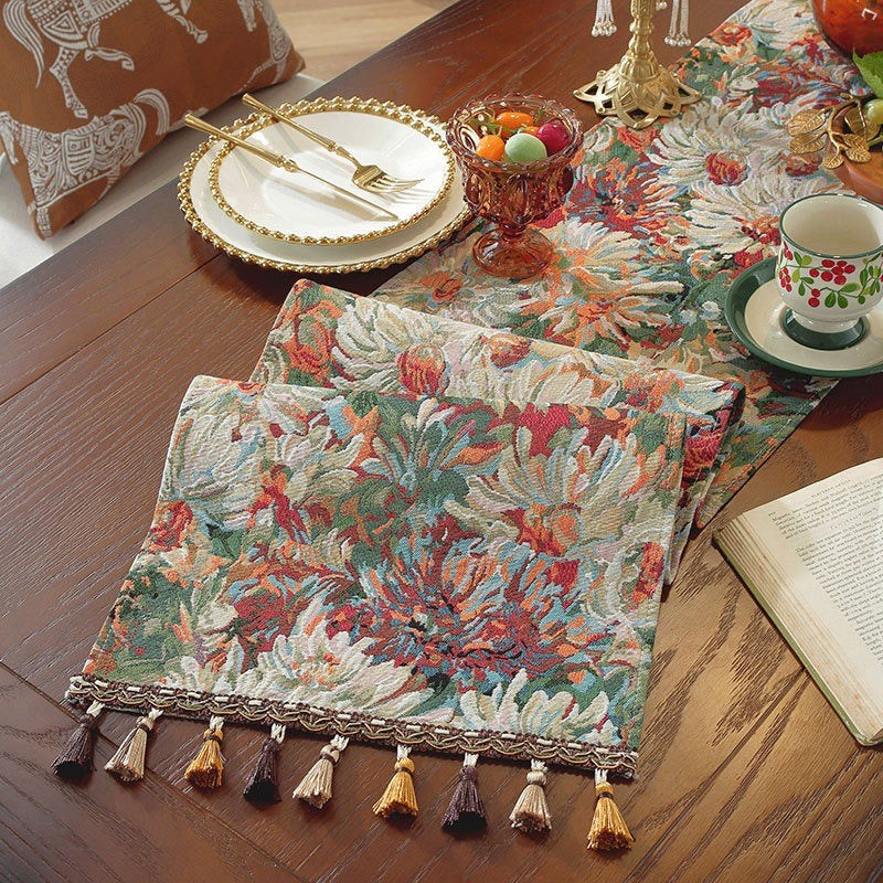 Colourful Petal Table Runner