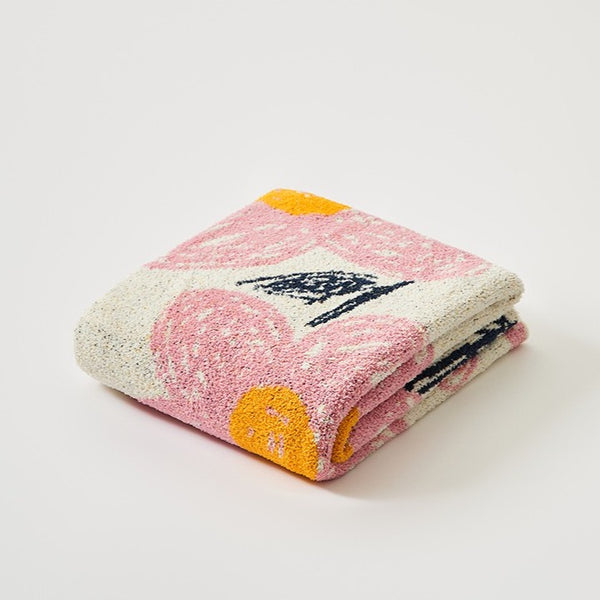 Pink Paradise Throw