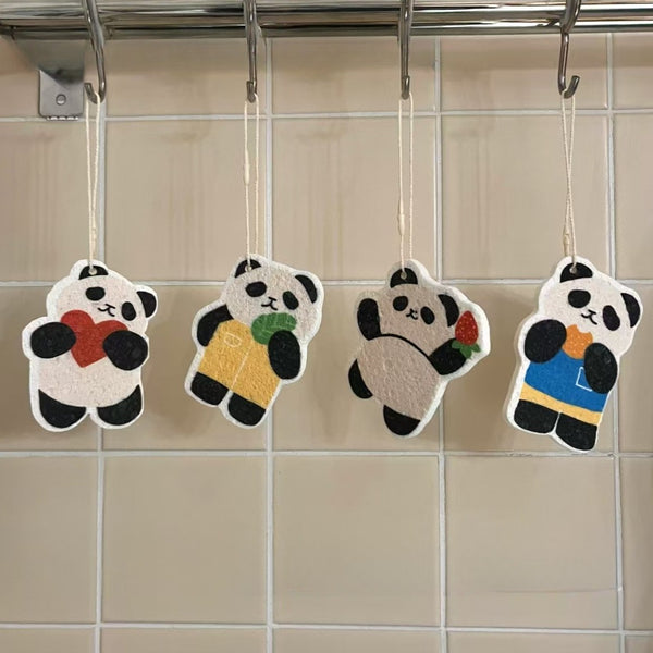 Panda Buddy Sponge Set