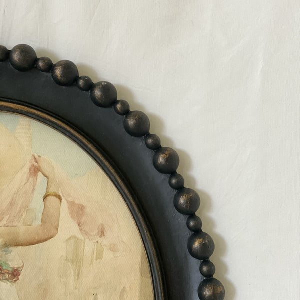 Antique Beaded Wall Photo Frame