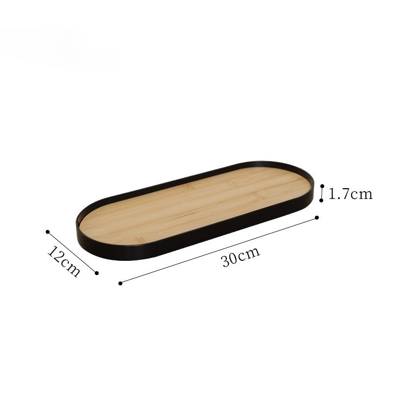 Bamboo Oval Tray Set