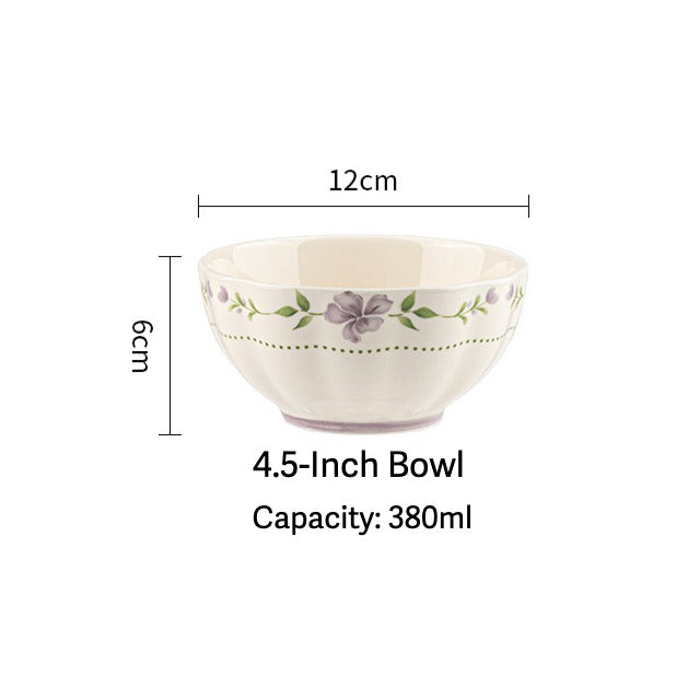 Violet Dusk Ceramic Dining Set