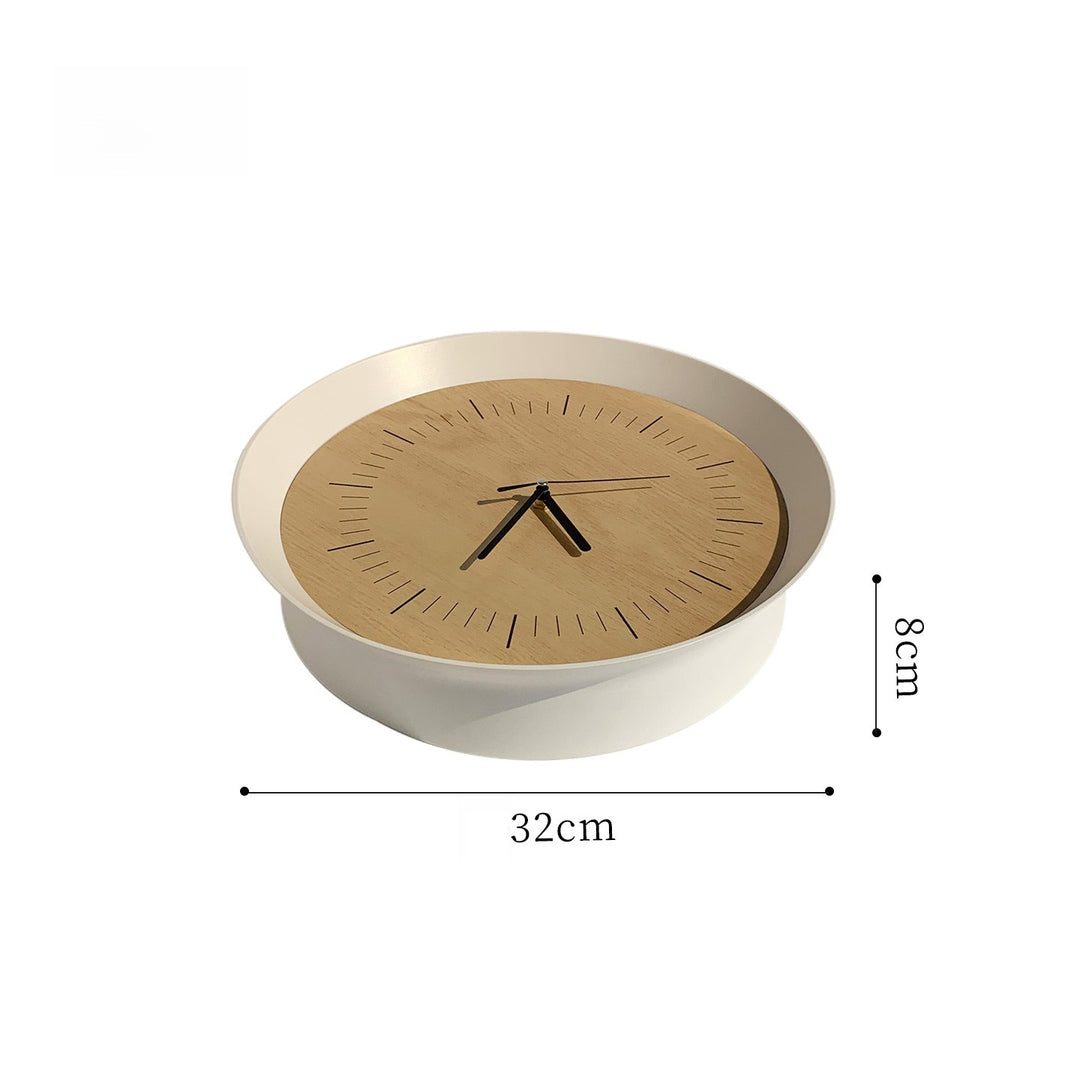 Line Mark Minimalist Clock