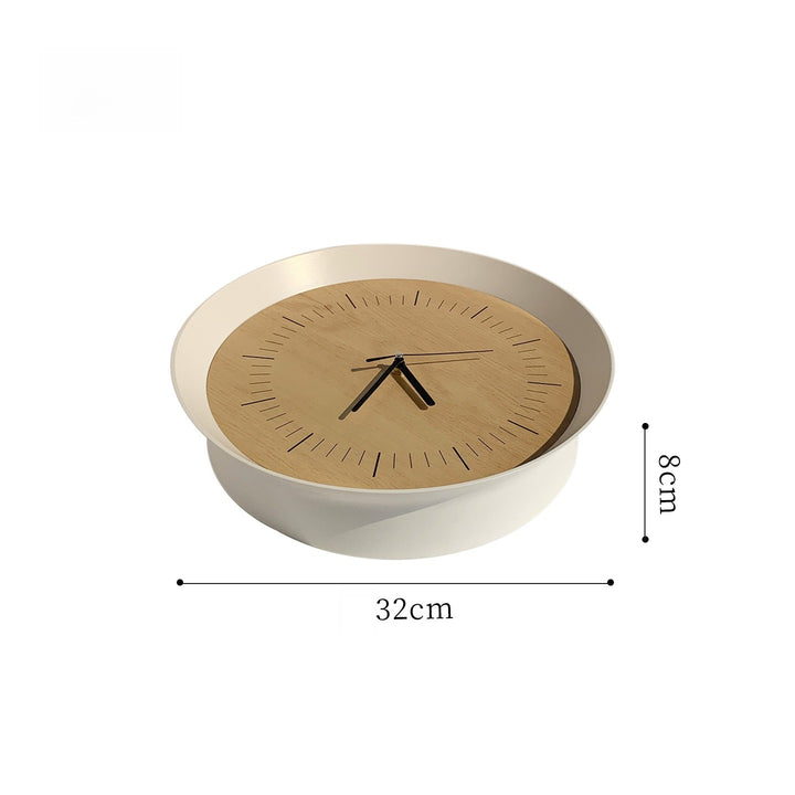 Line Mark Minimalist Clock
