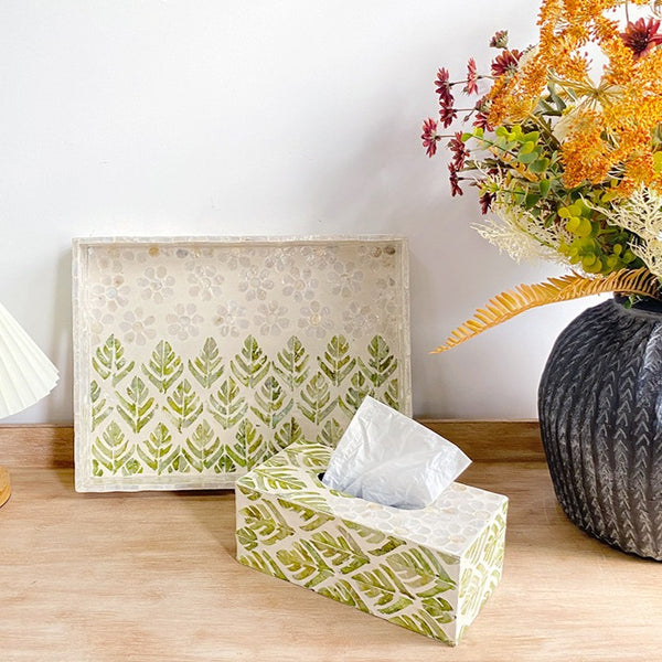 Summer Beach Shell Tissue Box
