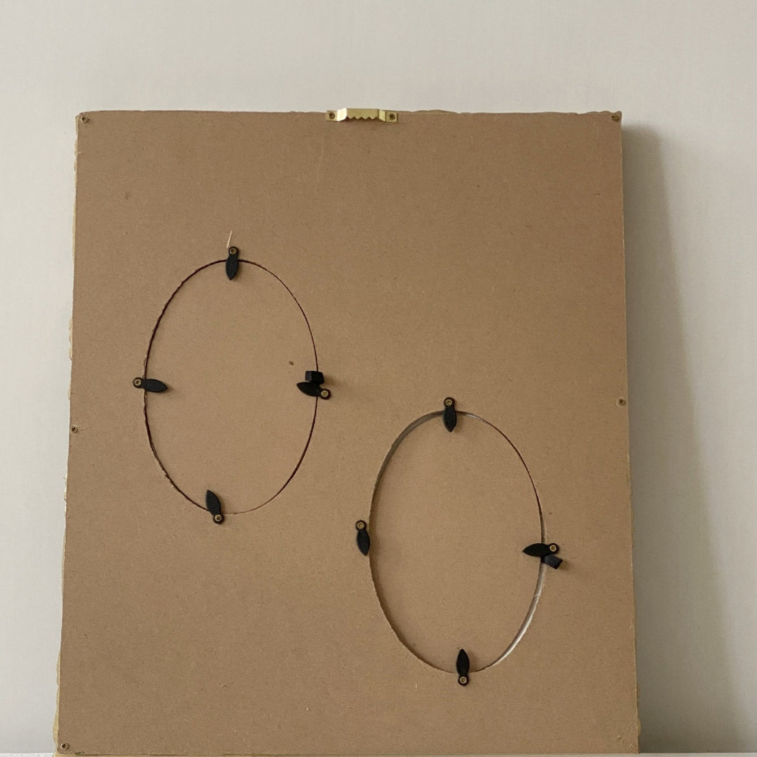 Gilded Carved Double Frame