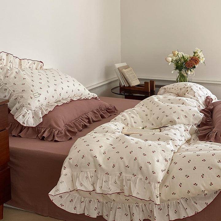 Cherry Quilt Cover Set