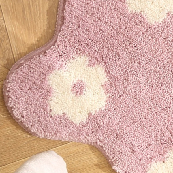 Pink Daisy Sea Rug
